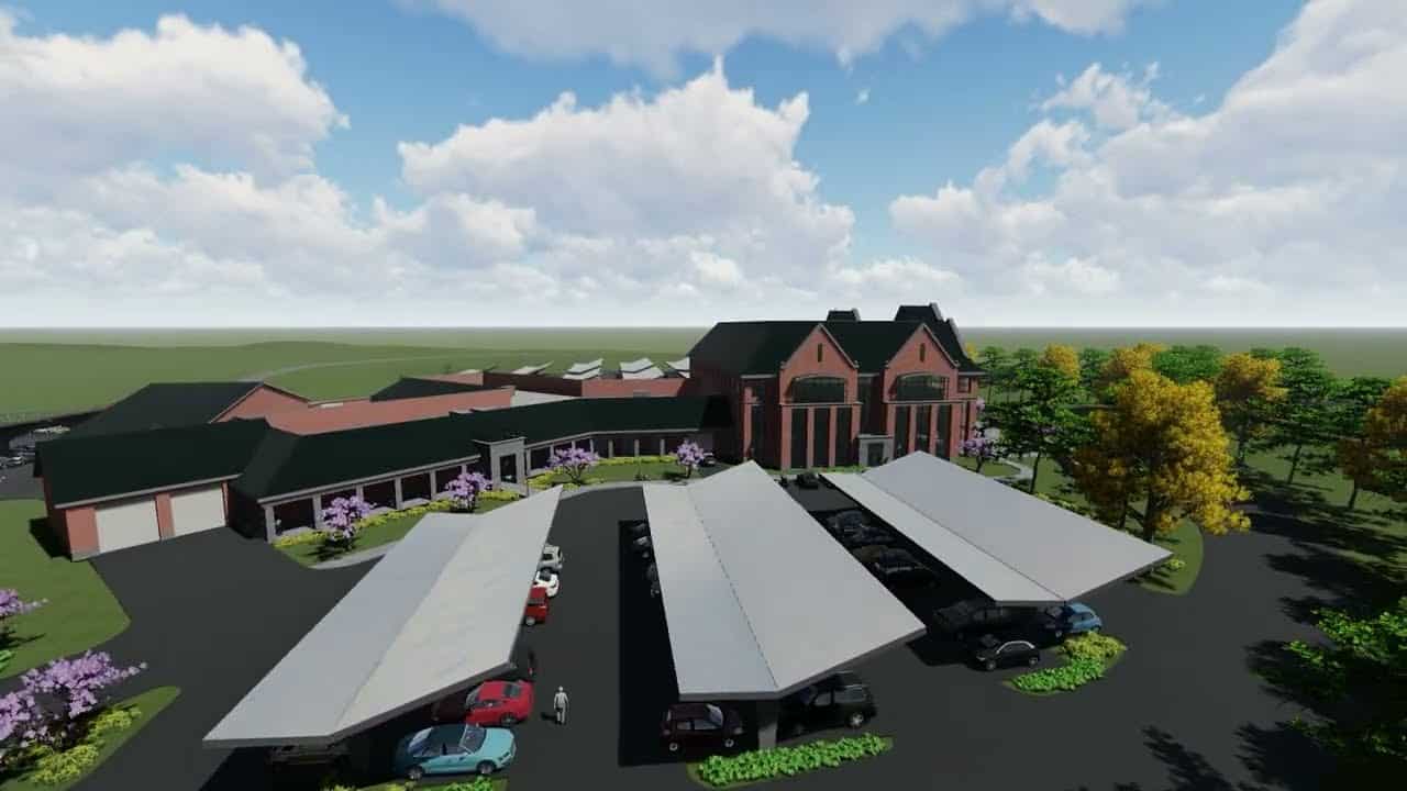Rockingham County Municipal Complex Flyover (2021)