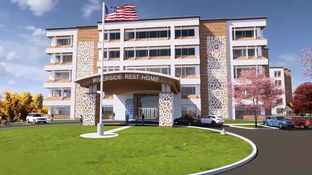 Strafford County Nursing Home Schematic Rendering (2023) Warrenstreet